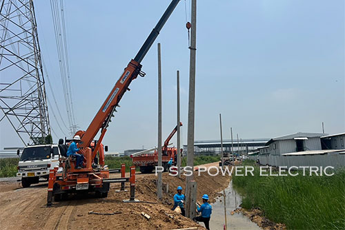 งานติดตั้งระบบไฟฟ้าแรงสูงภายใน