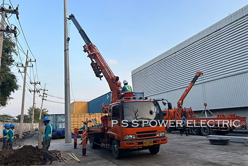 งานติดตั้งหม้อแปลง step up ขนาด 2,500 kVA SOLAR LOOFTOP