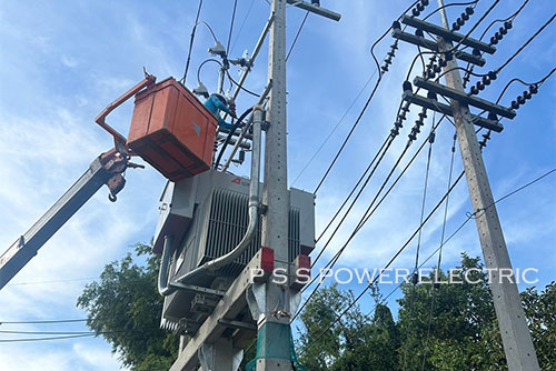 งานติดตั้งหม้อแปลง step up ขนาด 2,500 kVA SOLAR LOOFTOP