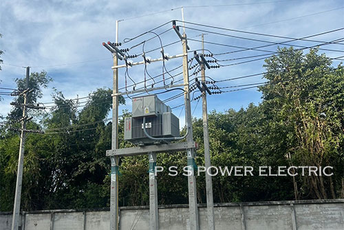 งานติดตั้งหม้อแปลง step up ขนาด 2,500 kVA SOLAR LOOFTOP