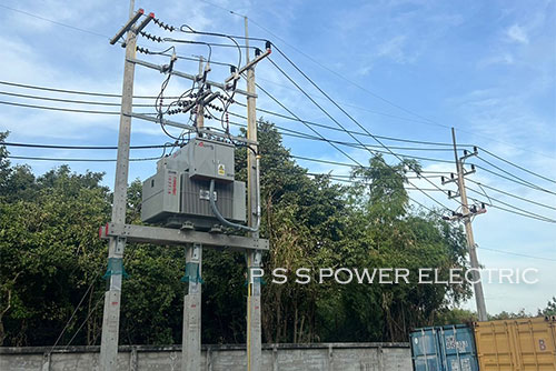 งานติดตั้งหม้อแปลง step up ขนาด 2,500 kVA SOLAR LOOFTOP