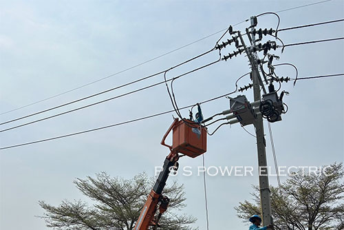 งาน INSTALLATION SF6 LOAD BREAK SWITCH