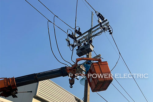 งาน INSTALLATION SF6 LOAD BREAK SWITCH